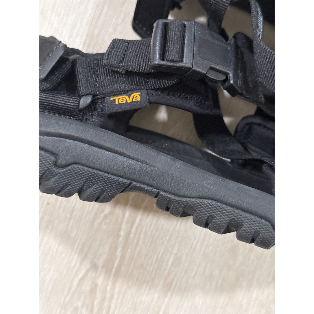 Teva Hurricane XLT2 Mens Black Sport Sandals 1121535 Size 10 - Picture 3 of 8